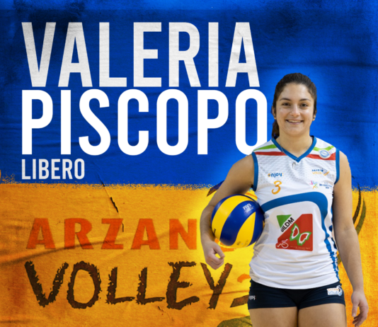 Primi giorni di vacanza per l’Arzano Volley e per il suo libero Valeria Piscopo