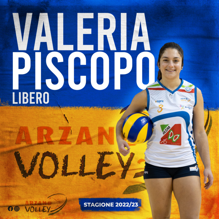 Primi giorni di vacanza per l’Arzano Volley e per il suo libero Valeria Piscopo