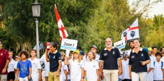 Vela, Campionati italiani giovanili a Salerno. La cerimonia di apertura