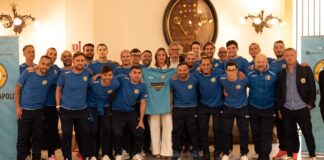 La presentazione del Napoli Futsal a Palazzo San Giacomo