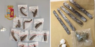 Napoli, rione Sanità: sorpreso con cocaina e hashish, arrestato 26enne Napoli rione Sanità droga