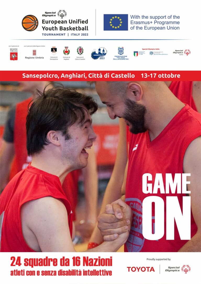 A Sansepolcro lo Special Olympics Unified Youth Basketball Tournament: Un mosaico di colori e di abilità