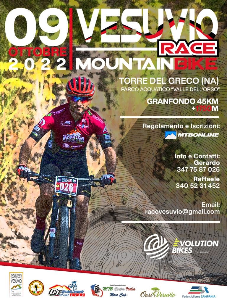 Vesuvio Mountainbike Race, al via il 9 ottobre