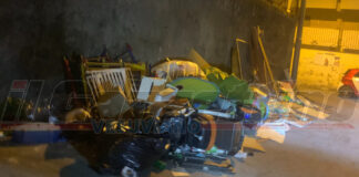 Castellammare, via Monaciello: una enorme discarica abusiva a pochi passi dalla scuola castellammare discarica scuola via monaciello