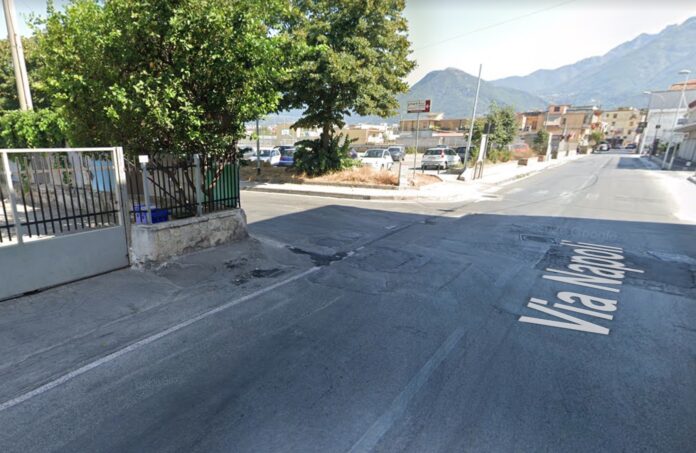 castellammare travolto scooter via napoli