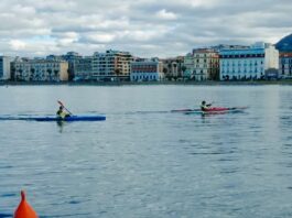 Canoa il Trofeo dei due Golfi a Castellammare di Stabia