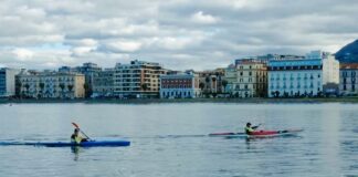Canoa il Trofeo dei due Golfi a Castellammare di Stabia