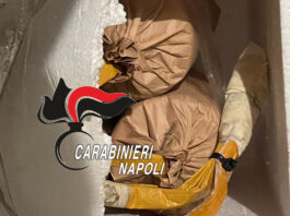 brusciano arsenale carabinieri bombe