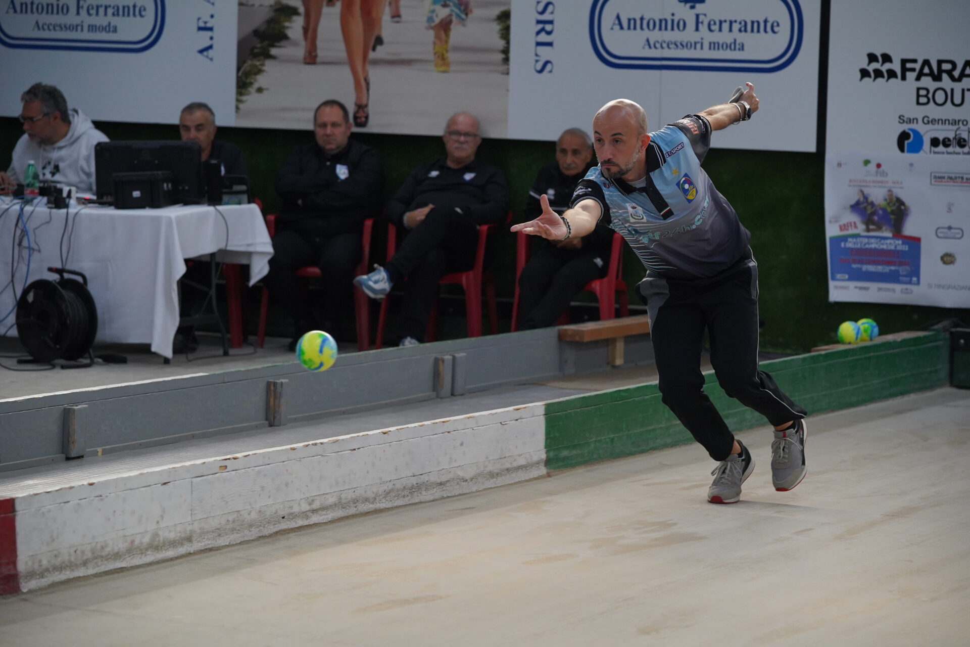 Giuliano Di Nicola della Boville Marino al Master dei Campioni e delle Campionesse FIB 2022