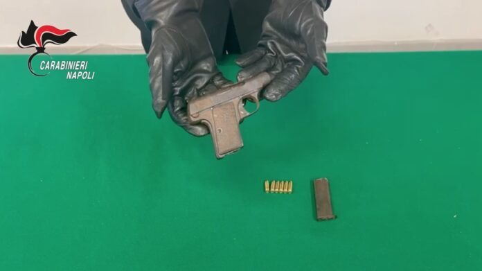 castellammare clan cesarano camorra estorsioni pistola carabinieri