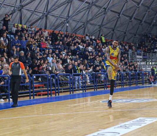 Givova Scafati sul campo della capolista Virtus Segafredo Bologna