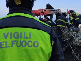 ischia frana vigili del fuoco