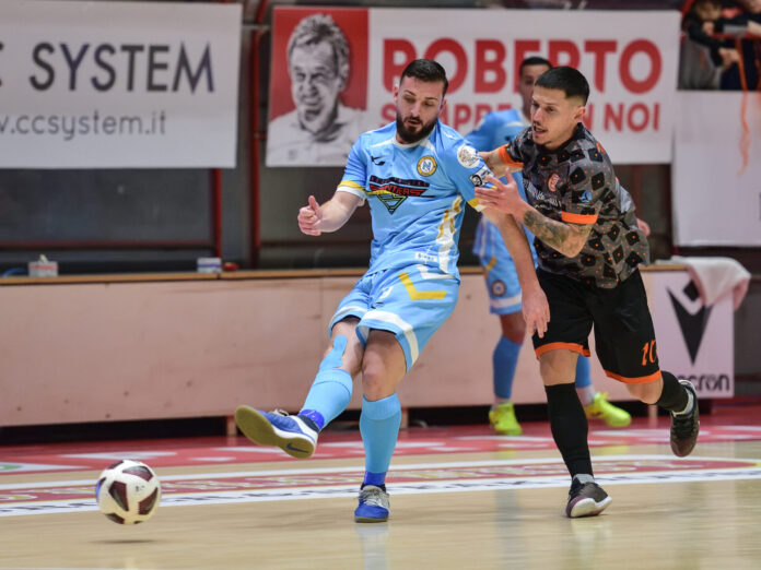palacarrara Pistoia Napoli Futsal pari