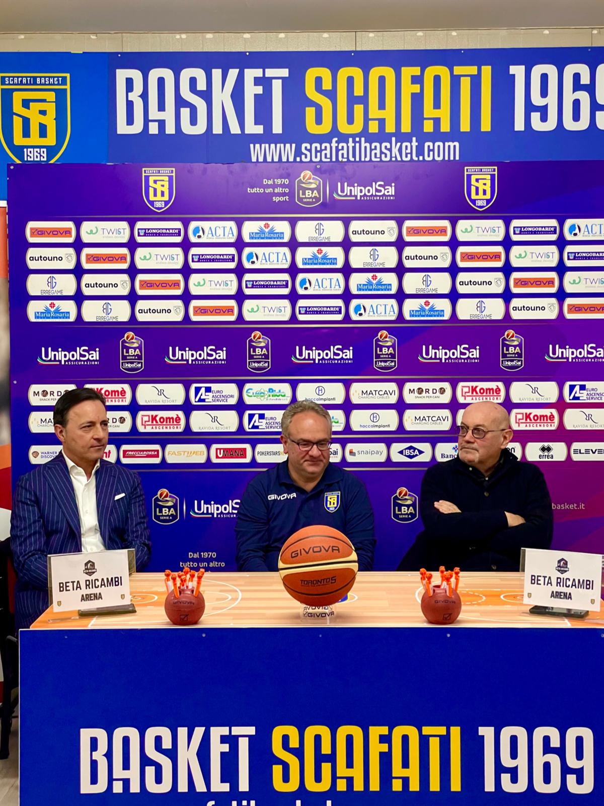 Presentato ufficialmente il neo allenatore della Givova Scafati, coach Stefano “Pino” Sacripanti