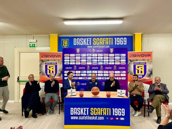 Presentato ufficialmente il neo allenatore della Givova Scafati, coach Stefano “Pino” Sacripanti
