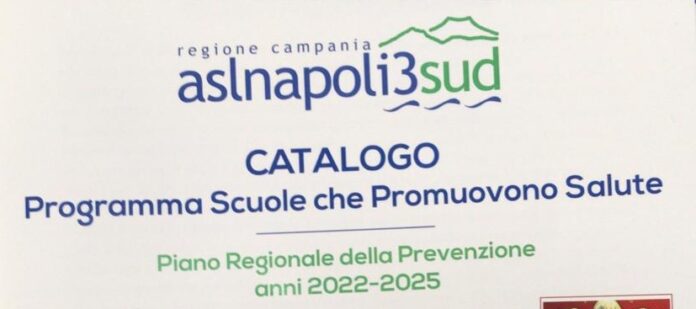 "Scuole che promuovono Salute": a Torre del Greco la presentazione del catalogo dell'Asl Na 3 Sud