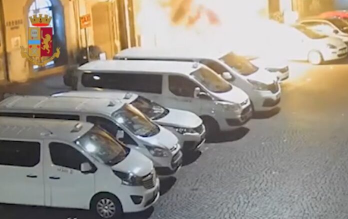 napoli piromane