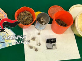 Pimonte, scoperto con la droga in casa scappa in mutande: arrestato 44enne