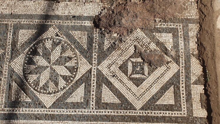 Scavi di Pompei, nuova scoperta: un pavimento a mosaico di un'abitazione più antica (FOTOGALLERY)