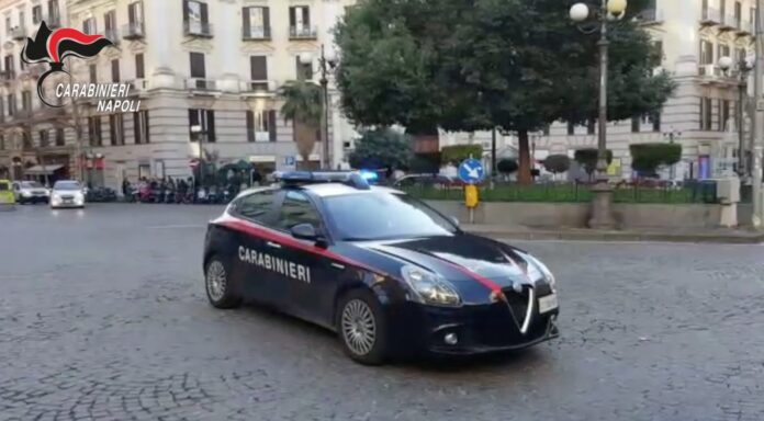 NAPOLI carabinieri truffe assicurative