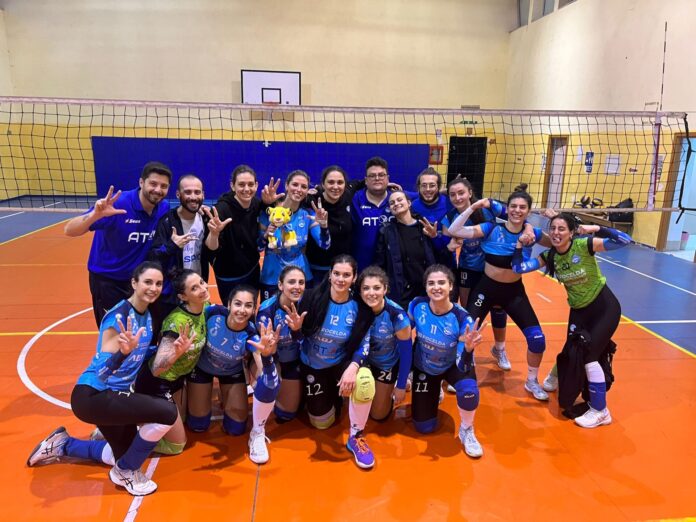 Volley Napoli, buona la prima ai playoff: 3-1 contro il Volley Meta