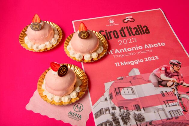 Giro d'Italia, i piatti gourmet si tingono di rosa a Sant'Antonio Abate (FOTOGALLERY)