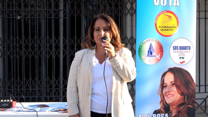 Quarto, Rosa Capuozzo: “Vogliamo un confronto pubblico con gli altri candidati sindaci”