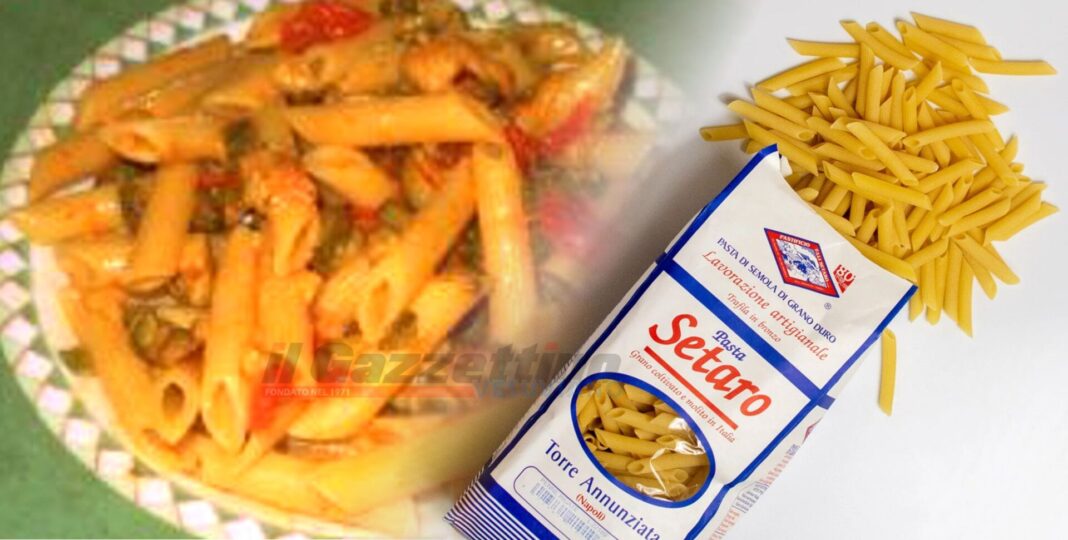 Penne rigate pasta corta di Setaro torre Annunziata