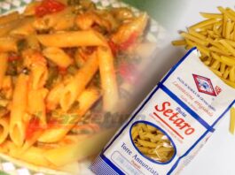 Penne rigate pasta corta di Setaro torre Annunziata