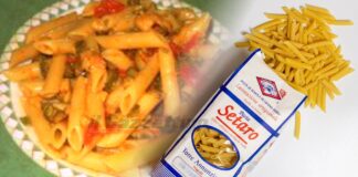 Penne rigate pasta corta di Setaro torre Annunziata