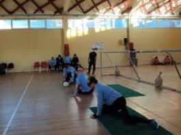 Torball a Napoli la squadra partenopea in lotta per il trofeo