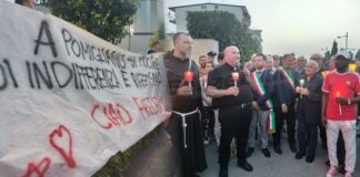 ciao Frederick la fiaccolata a pomigliano