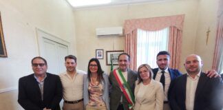 Givova Scafati, gli auguri alla nuova giunta comunale