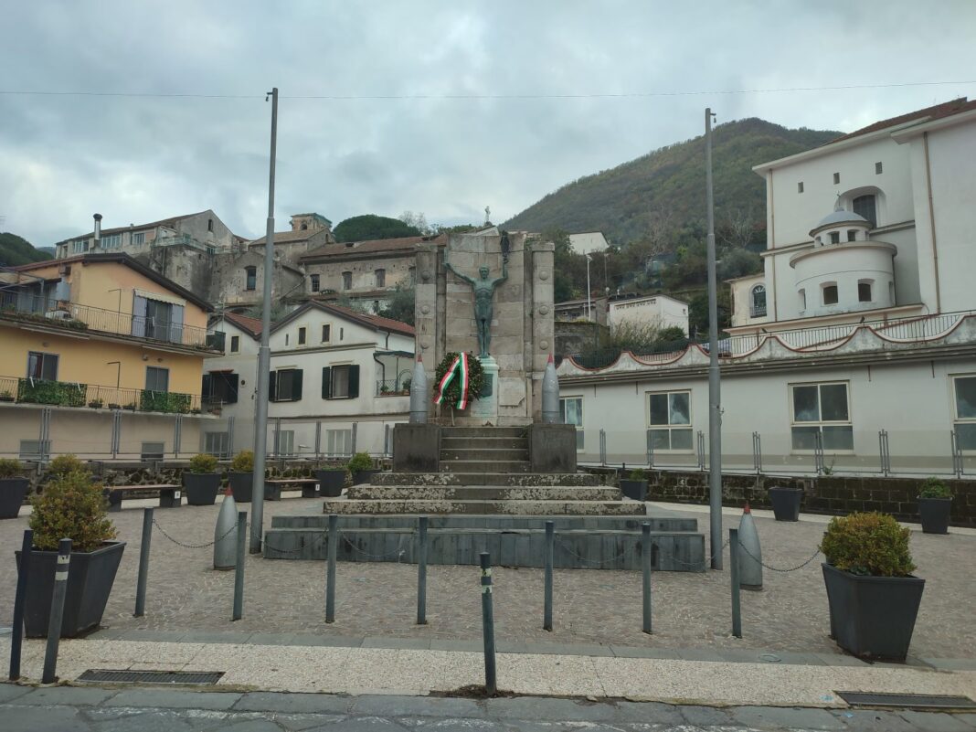 Il Monumento ai Caduti della città di Gragnano