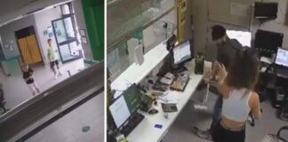 Rapina centro scommesse a Portici: bambini terrorizzati, il video sui social