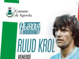 Agerola incontra Ruud Krol. "Il campione olandese", che a Napoli ha lasciato un ricordo indelebile