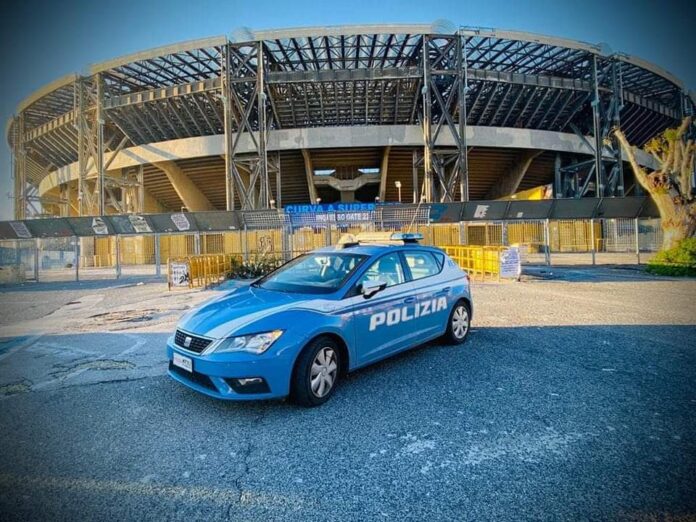 Napoli, emessi 6 DASPO in occasione dell'incontro di calcio Napoli-Sampdoria dello scorso 4 giugno