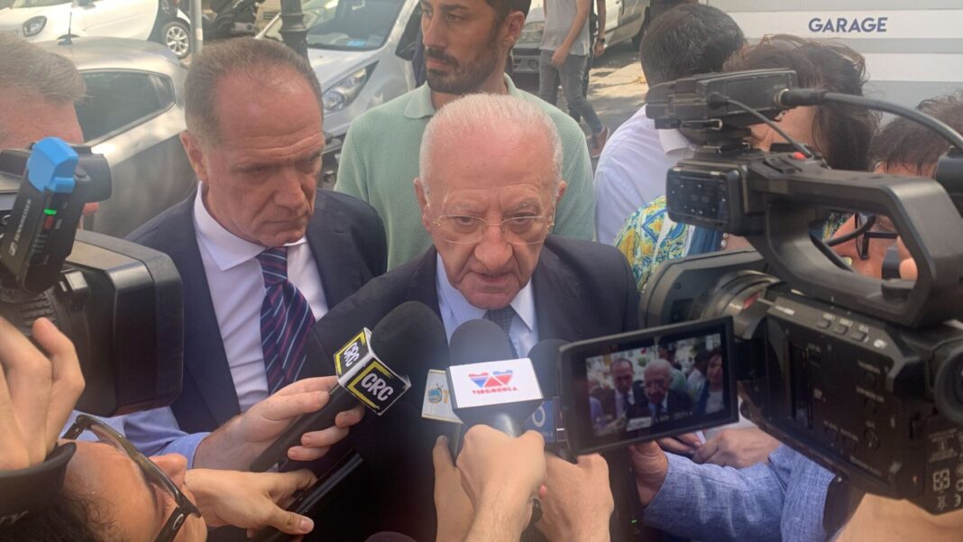 L'annuncio di Vincenzo De Luca: "Castellammare avrà un ospedale bellissimo: sarà un piccolo Monaldi"