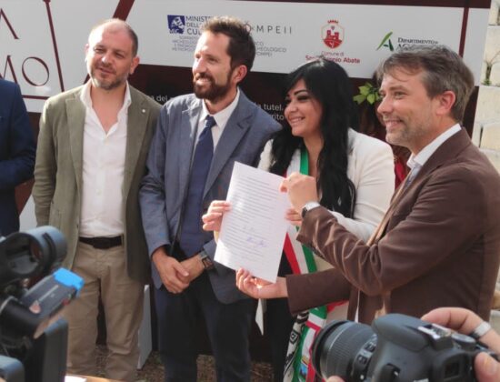 Sant'Antonio Abate, così rinasce Villa Cuomo: firmato il protocollo per la valorizzazione e lo scavo