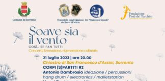 Sorrento, lo spettacolo Corpi (S)partiti #2 chiude la rassegna “Soave sia il vento - Così… se fan tutti!”