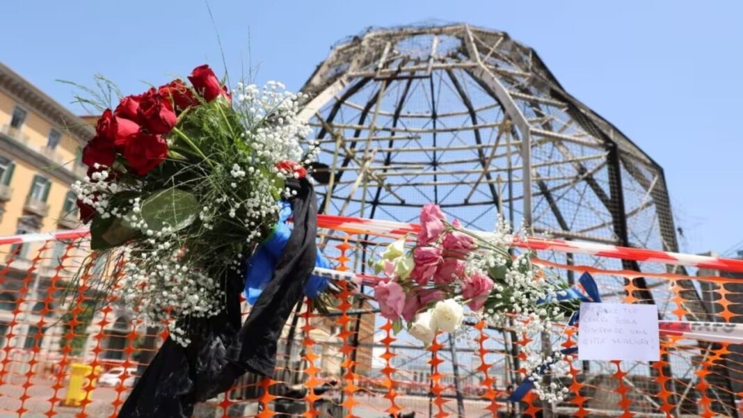 Napoli: rogo Venere degli Stracci, fermato 32enne. L'omaggio di Napoli ai resti dell'opera