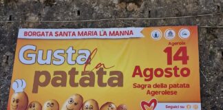 “Gusta la Patata” sagra della patata di Agerola: appuntamento il 14 agosto per la 18esima edizione