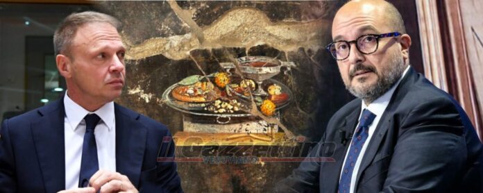 Sangiuliano e Lollobrigida a Pompei, assente la premier per sopraggiunti impegni