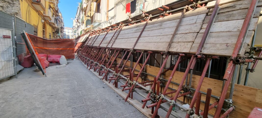 foto lavori corso Umberto I Torre del Greco 1
