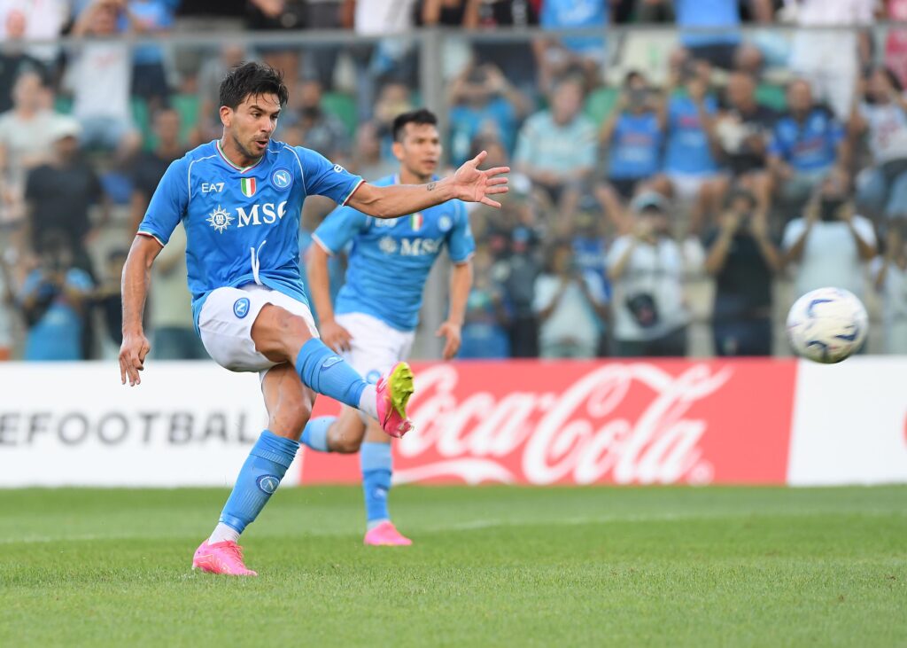 Napoli batte Girona rigori