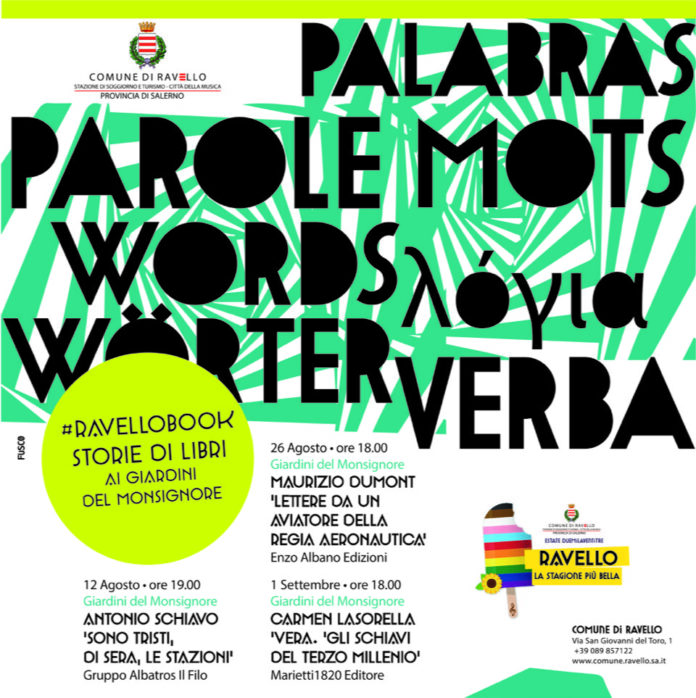Libri, parte la rassegna RavelloBook. Tra gli ospiti, Carmen Lasorella con il romanzo "Vera e gli schiavi del terzo millennio"