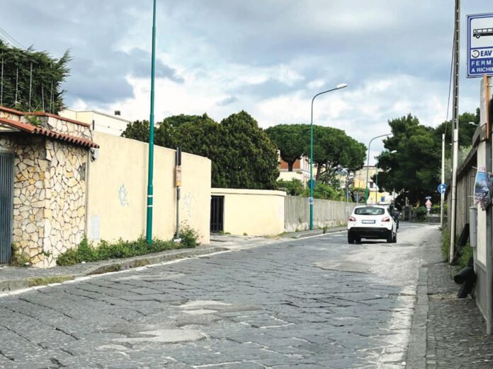 Torre del Greco: lavori per il rifacimento della prima parte di via Scappi