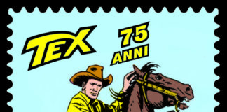 Un Francobollo dedicato a Tex Willer, nel 75° anniversario della prima uscita in edicola
