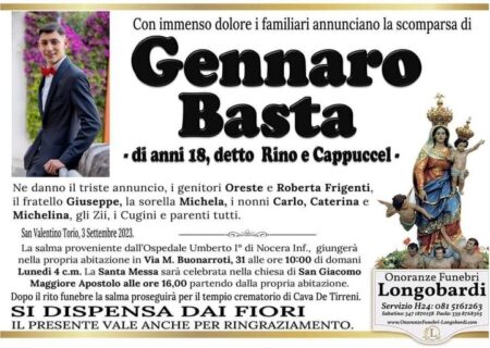 funerali gennaro basta