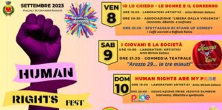Il weekend del 8-9-10 Settembre, il Piazzale SS. Giovanni Paolo II sarà il palcoscenico dello “Human rights fest”